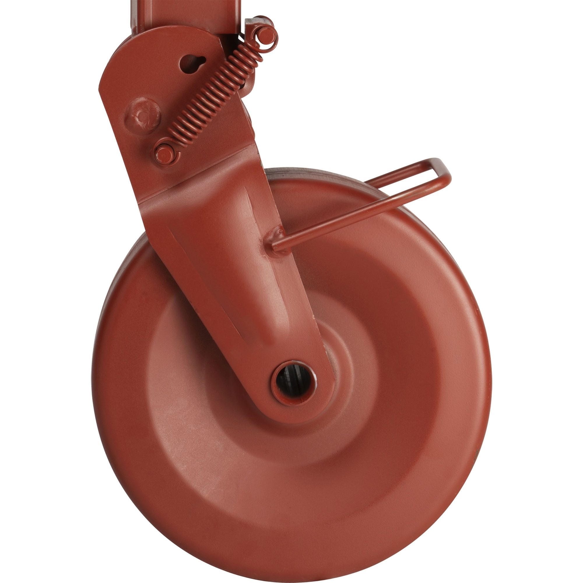 Stahl-Stützrad 80 mm vierkant, Stützlast 1900 kg