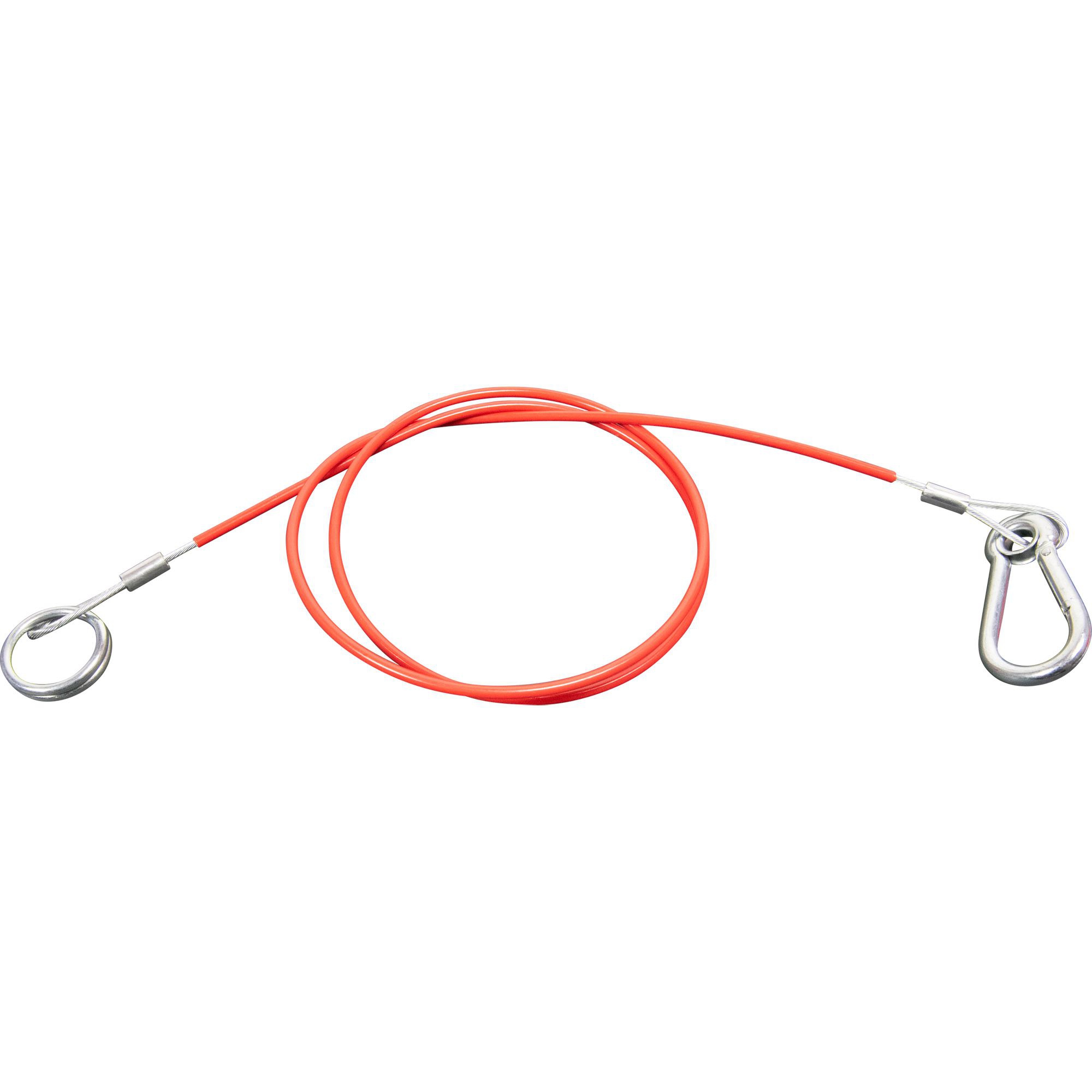 Abreißseil mit Ring, Länge 1200 mm, rot Abreißseil mit Ring, Länge 1200 mm, rot