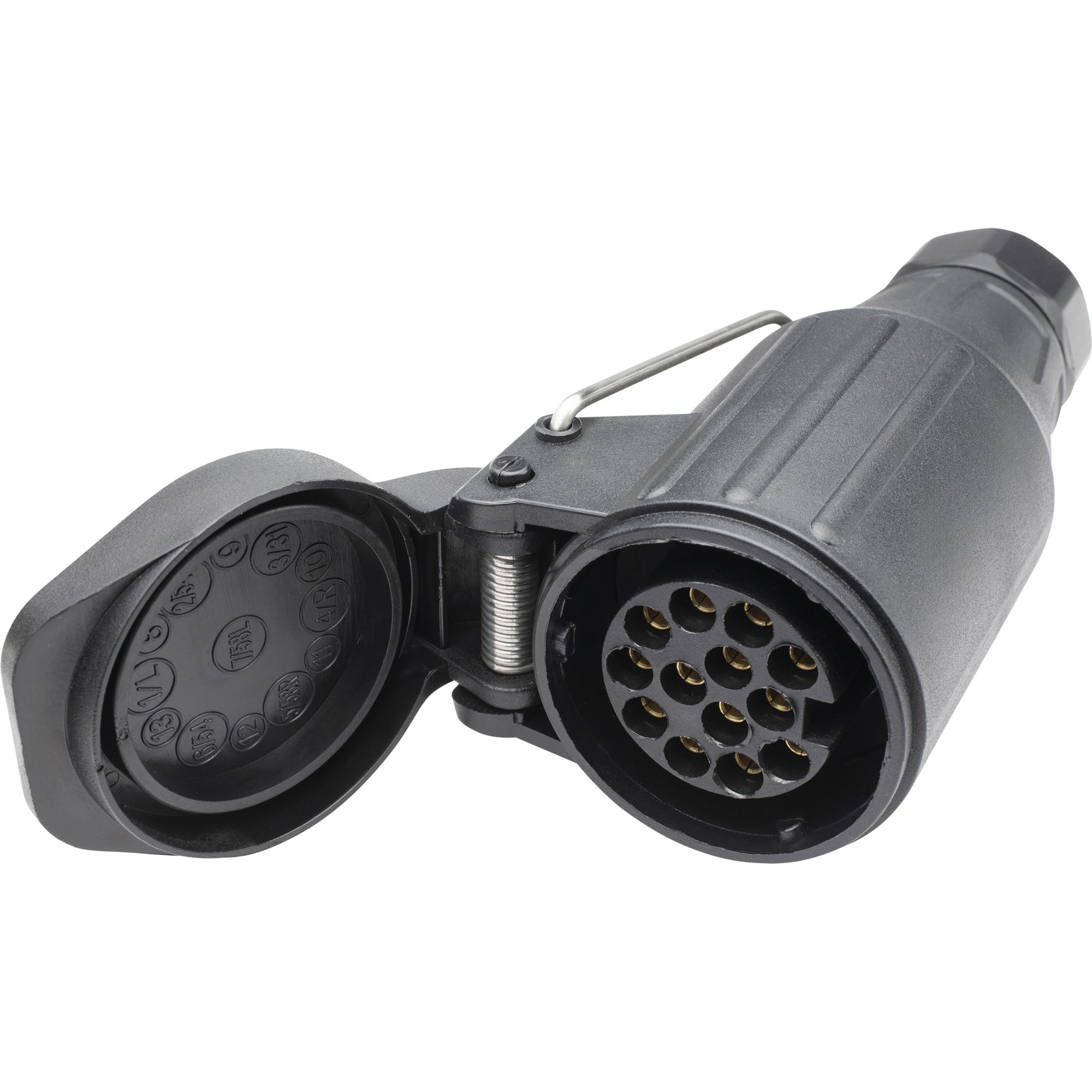 Kupplungsdose 13-polig, 12V, Kunststoff