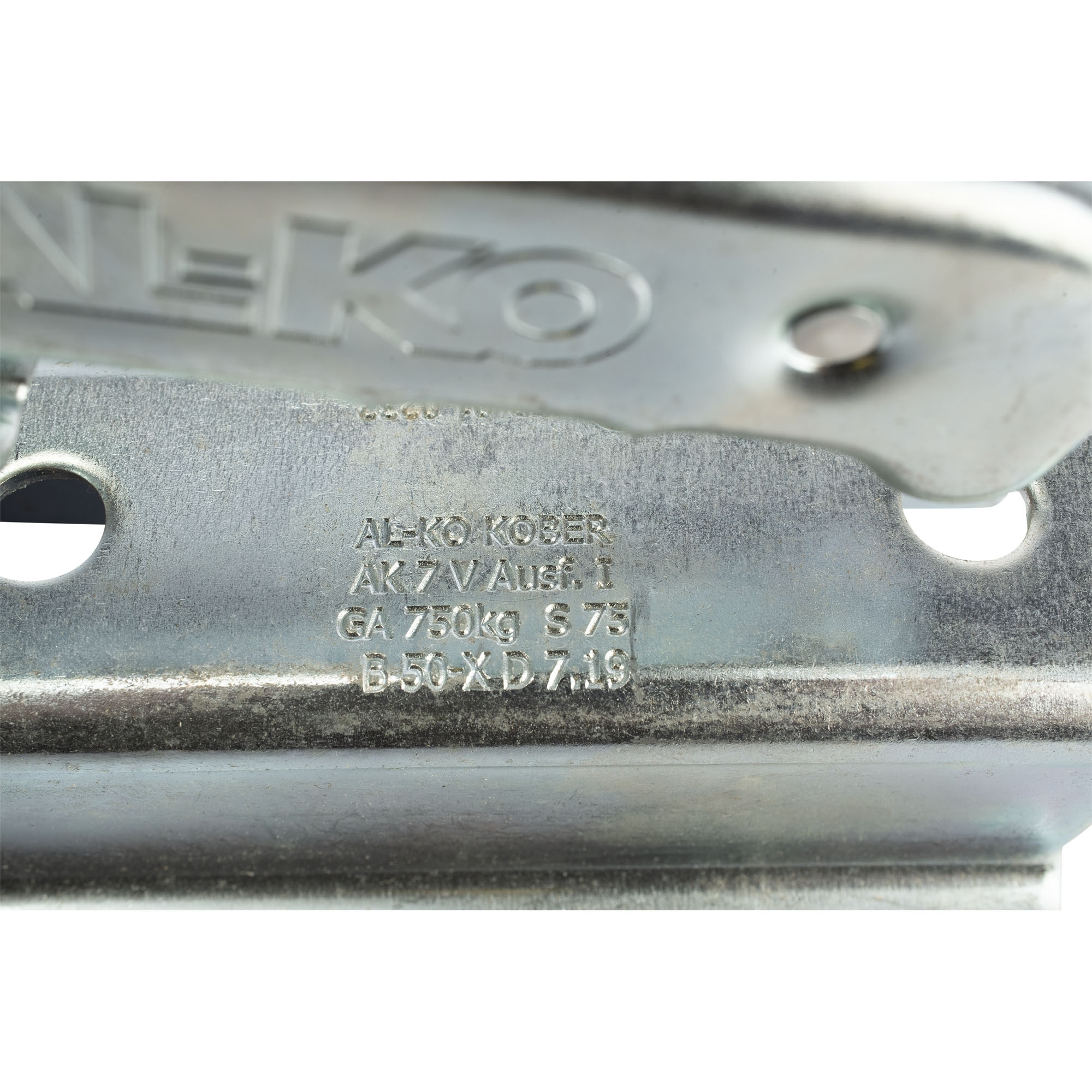 Kugelkupplung 750 kg, AK 7 Ausf. I, vierkant 40 mm