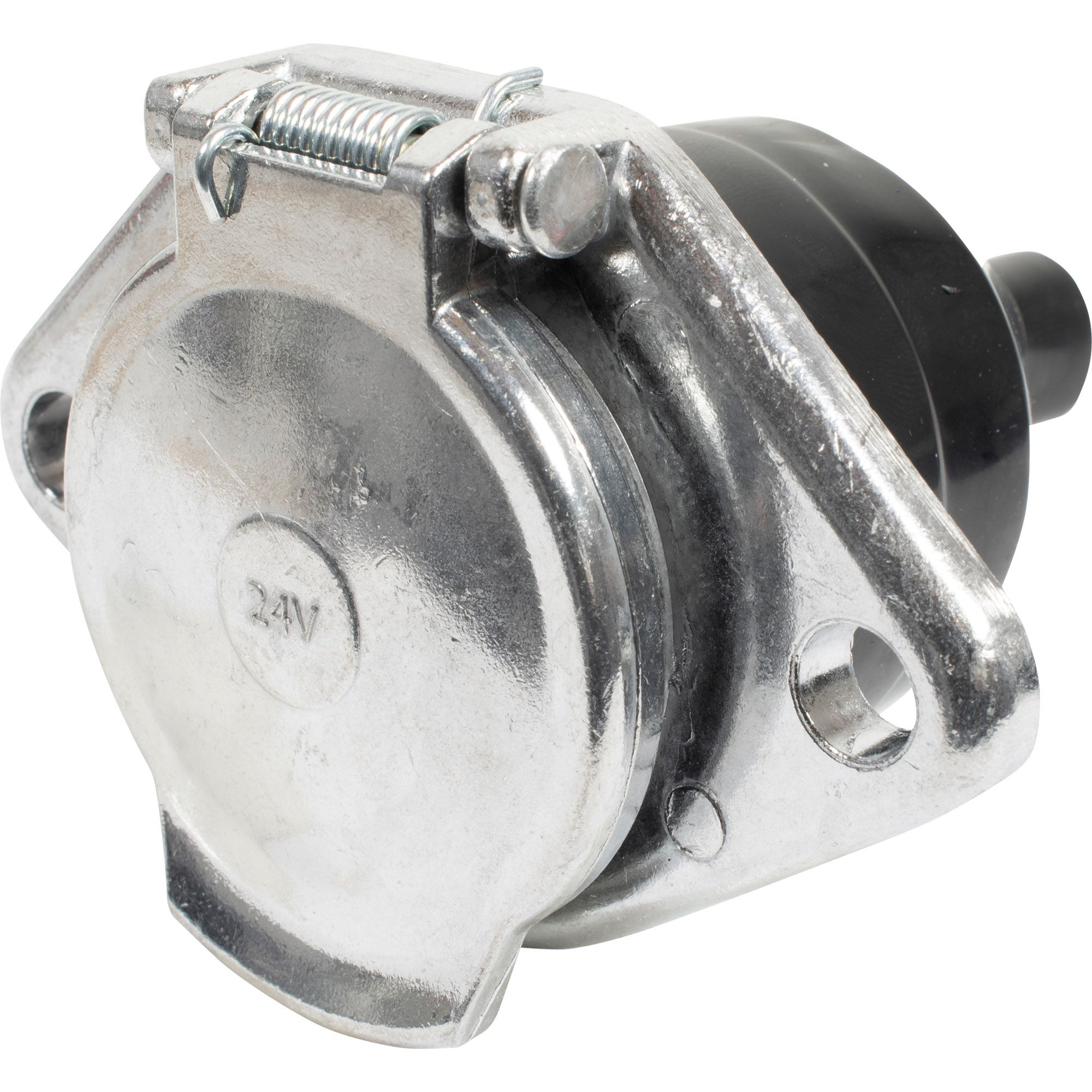 Steckdose 7-polig, 24V, Metall