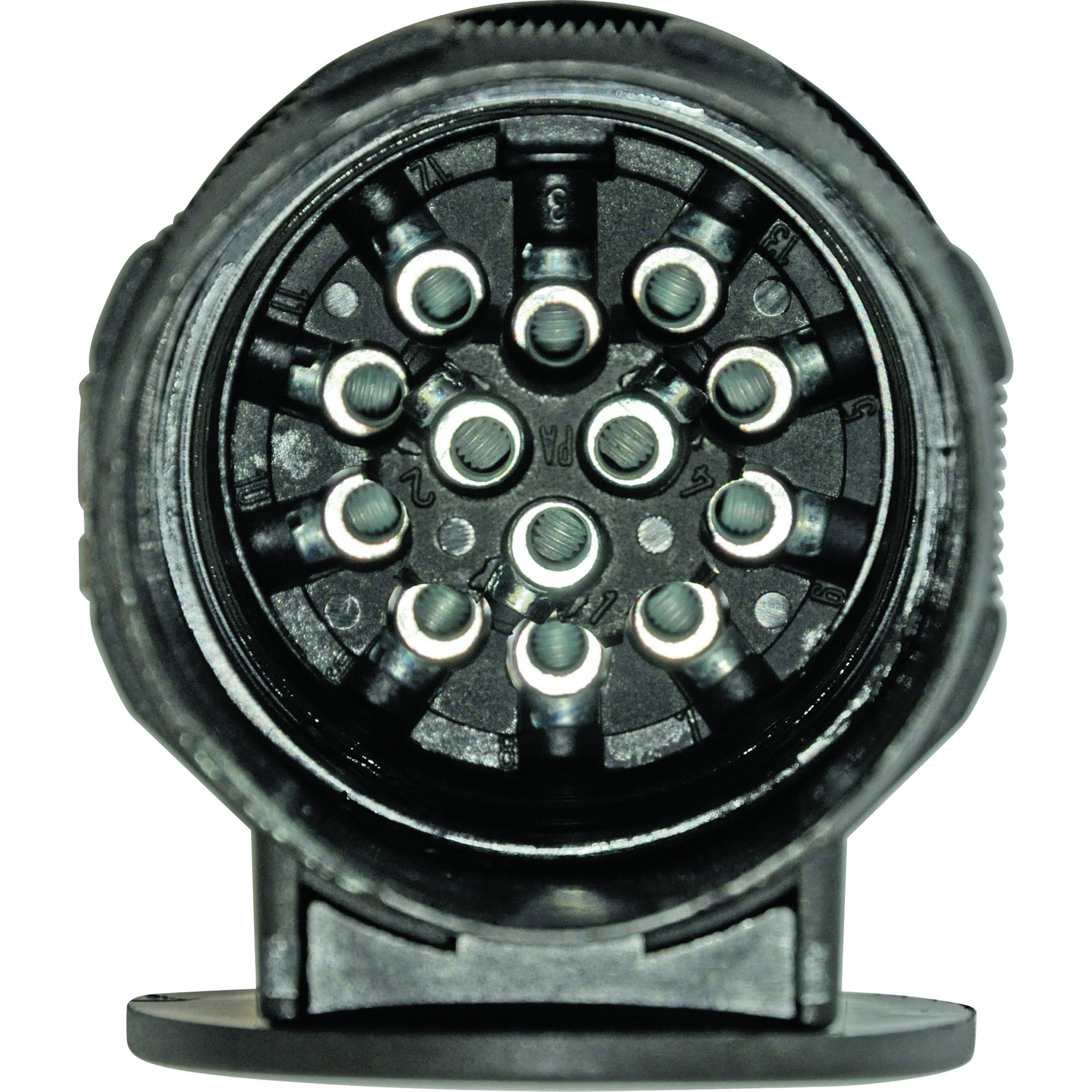 Stecker 13-polig, 12V, Kunststoff, steckbar