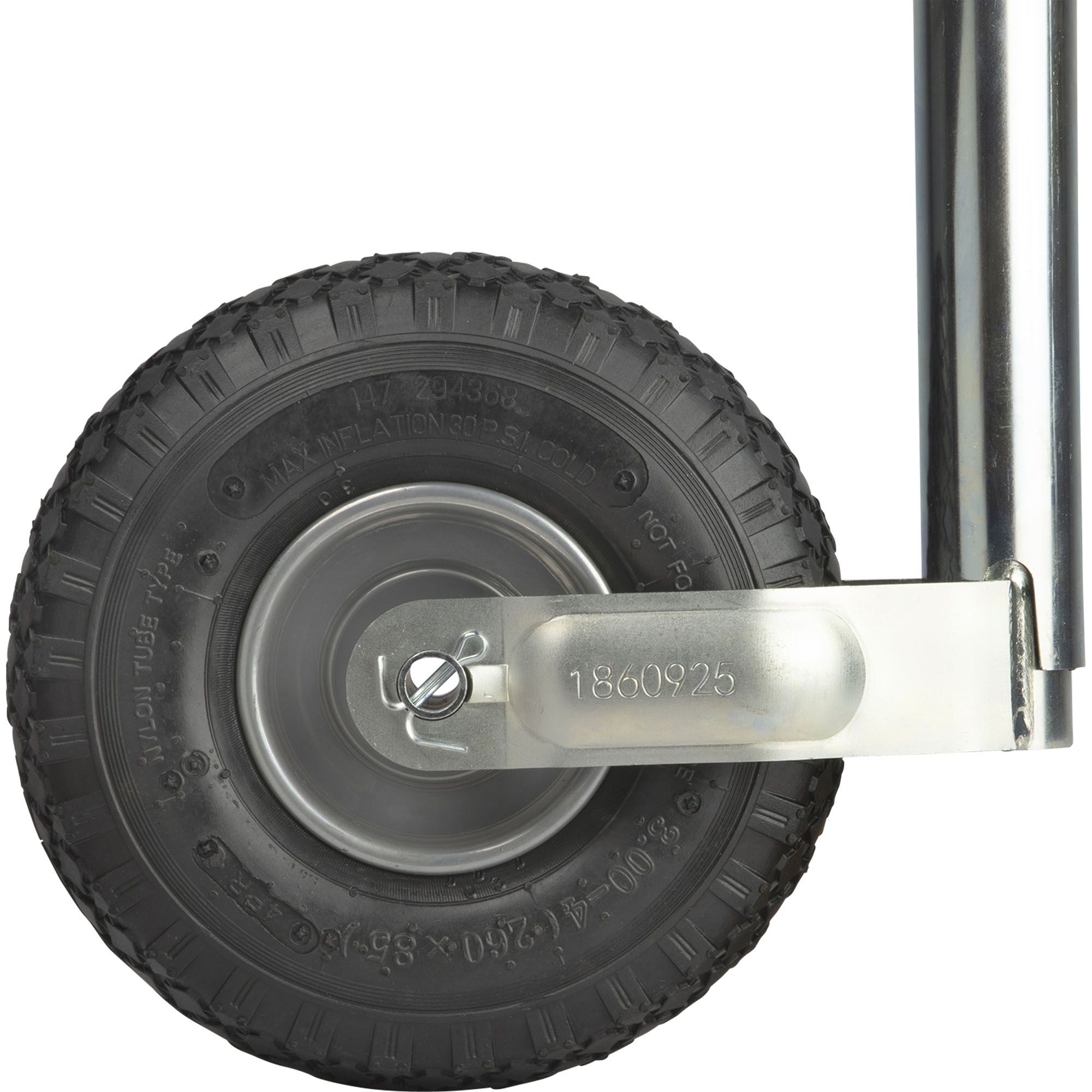 Stützrad Ø 48 mm, Stützlast 150 kg, Metallfelge