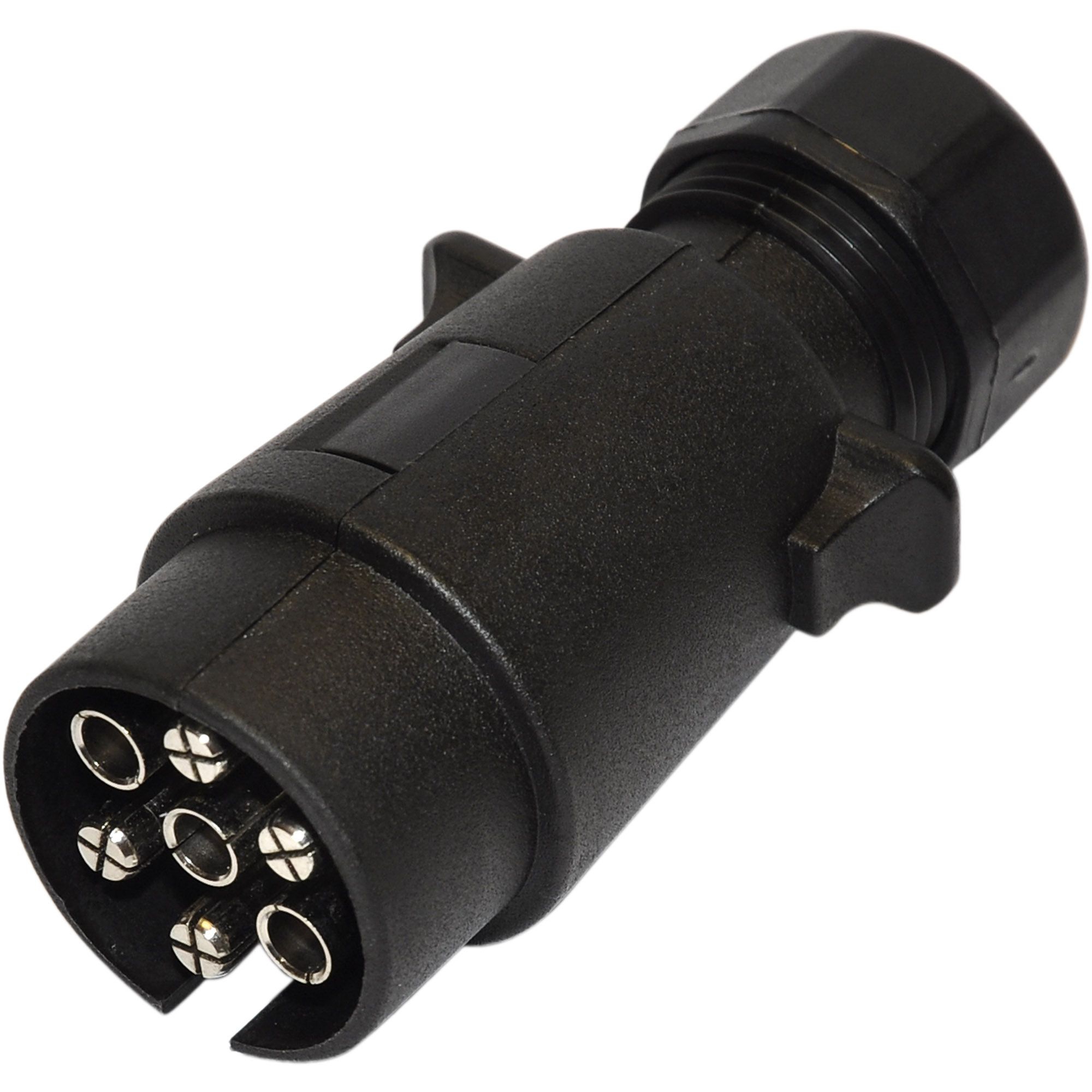 Stecker 7-polig, 12V, Kunststoff, steckbar