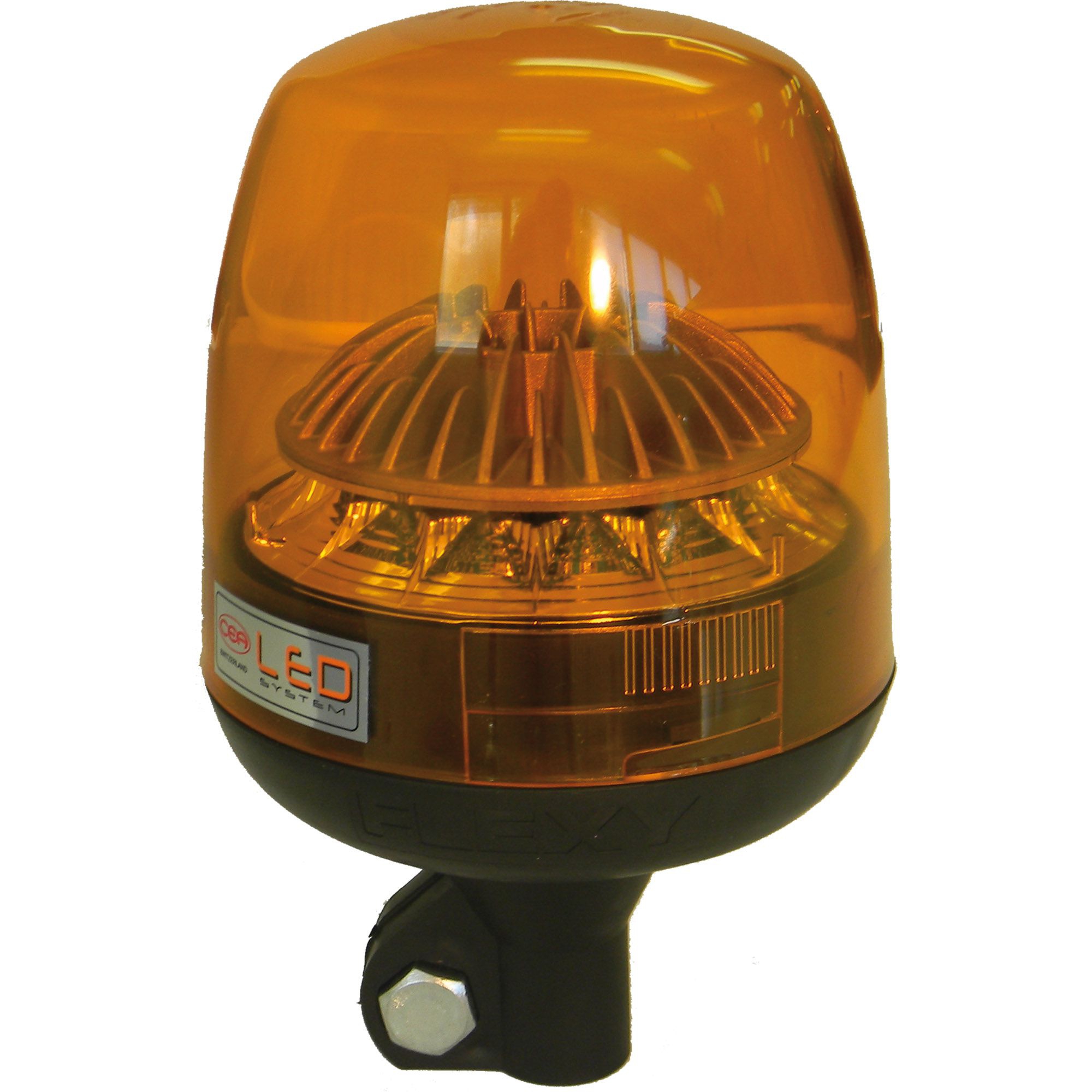 Rundumleuchte gelb, 12/24V, LED mit magnet. Platte | 014000987